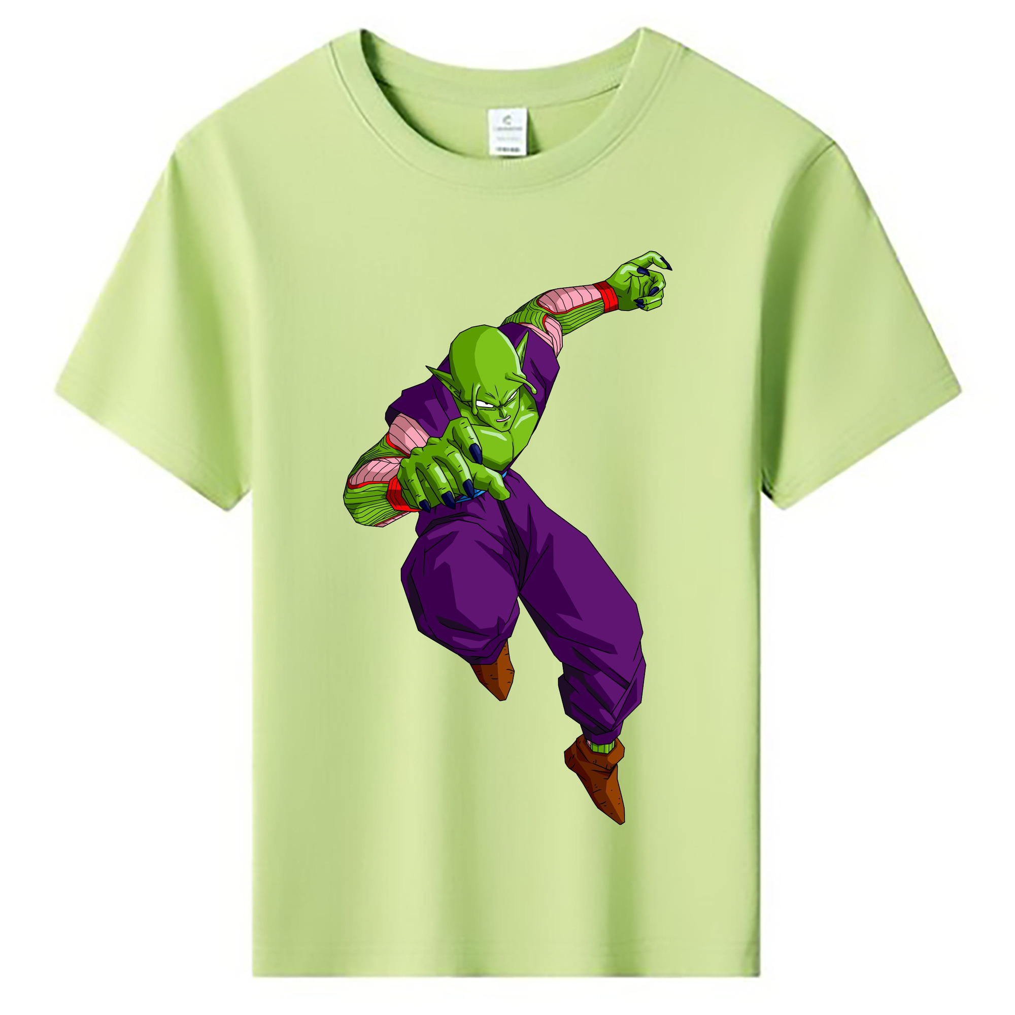 （画像用） ドラゴンボール ピッコロ DRAGON BALL Piccolo 綿100％キッズTシャツ（フロントプリント）